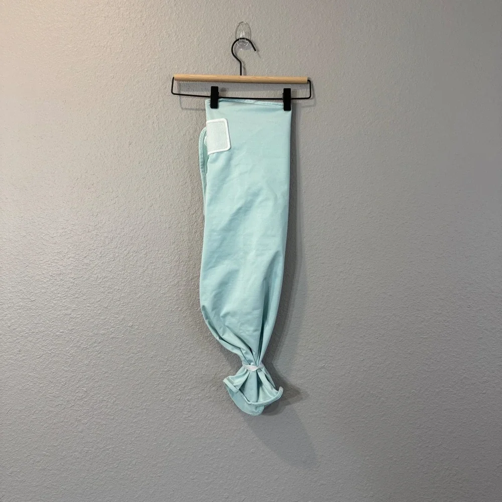 The Ollie World Mint Green Moisture Wicking Swaddle Wrap With Mesh Bag